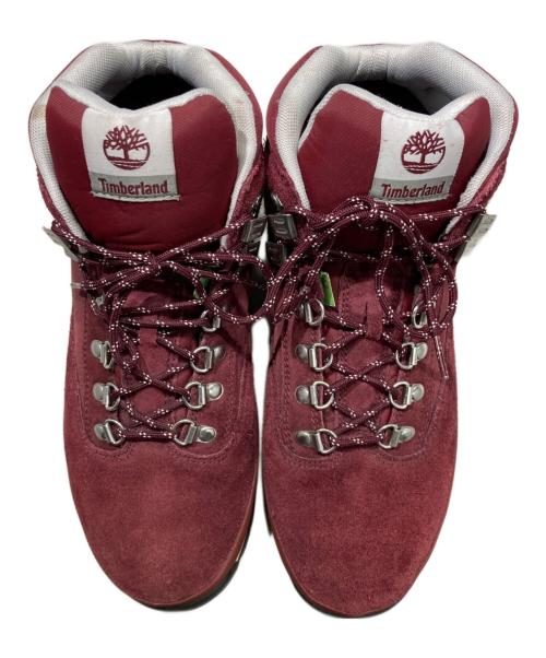 Timberland（ティンバーランド）Timberland (ティンバーランド) ユーロハイカー レッド サイズ:SIZE 27cmの古着・服飾アイテム
