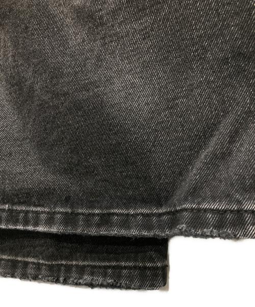EVISU（エヴィス）EVISU (エヴィス) 刺し子猫大黒デニムパンツ グレー サイズ:SIZE 26の古着・服飾アイテム