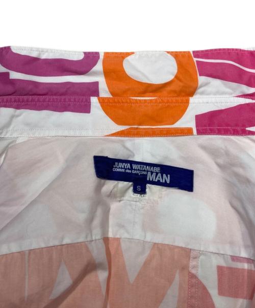 COMME des GARCONS JUNYA WATANABE MAN（コム デ ギャルソン ジュンヤ ワタナベ マン）COMME des GARCONS JUNYA WATANABE MAN (コム デ ギャルソン ジュンヤ ワタナベ マン) BLUE NOTE (ブルーノート) 綿ブロードプリント長袖シャツ マルチカラー サイズ:SIZE Sの古着・服飾アイテム