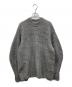 CLANE（クラネ）の古着「OVER FORM SLEEVE KNIT TOPS」｜グレー