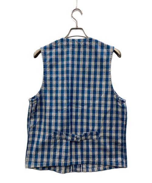 SUGAR CANE（シュガーケーン）SUGAR CANE (シュガーケーン) パラカベスト ブルー サイズ:38の古着・服飾アイテム