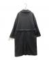 MANOF (マノフ) DEEP NECK 2WAY COAT ブラック サイズ:S：9000円