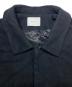 中古・古着 MANOF (マノフ) DEEP NECK 2WAY COAT ブラック サイズ:S：9000円