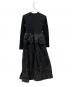 MANOF (マノフ) COMBINATION KNIT ONE PIECE ブラック サイズ:M：8000円