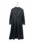 BORDERS at BALCONY (ボーダーズアットバルコニー) WOOL TUCK DRESS（ウールタックドレス） グレー サイズ:SIZE 38：16000円