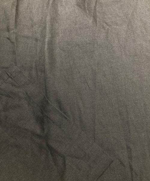 BEARDSLEY（ビアズリー）BEARDSLEY (ビアズリー) リネンウエストリブパンツ ブラック サイズ:Mの古着・服飾アイテム