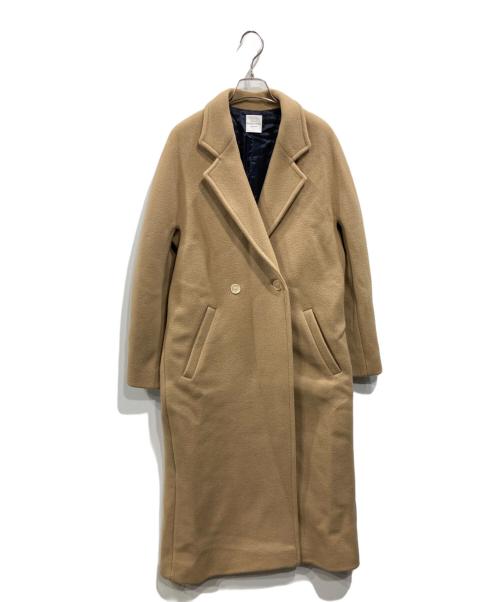 ROSEanna（ローズアンナ）ROSEanna (ローズアンナ) メルトンコート ベージュ サイズ:36の古着・服飾アイテム