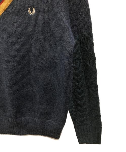 FRED PERRY（フレッドペリー）FRED PERRY (フレッドペリー) チルデンセーター ネイビー サイズ:10の古着・服飾アイテム
