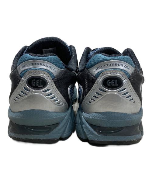 asics（アシックス）asics (アシックス) GEL-NIMBUS 10.1 ブルー×ブラック サイズ:27.5㎝の古着・服飾アイテム