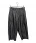 mizuiro-ind（ミズイロインド）の古着「リネン混パンツ」｜ブラック