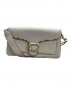 COACHコーチ）の古着「タビー ショルダー バッグ 26」｜アイボリー