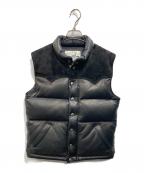 THE REAL McCOY'Sザ・リアルマッコイズ）の古着「DEERSKIN DOWN VEST」｜ブラック