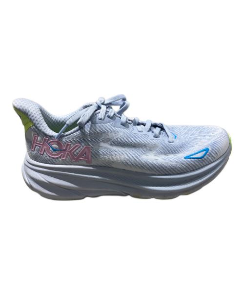 HOKAONEONE（ホカオネオネ）HOKAONEONE (ホカオネオネ) W CLIFTON9 グレー サイズ:24.5㎝の古着・服飾アイテム