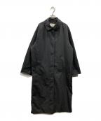 TODAYFULトゥデイフル）の古着「Soutiencollar Over Coat」｜ブラック