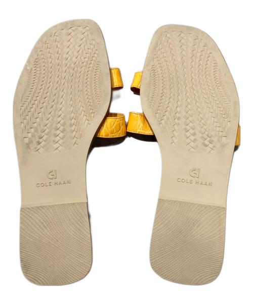 COLE HAAN（コールハーン）COLE HAAN (コールハーン) クリシーサンダル イエロー サイズ:61/2の古着・服飾アイテム