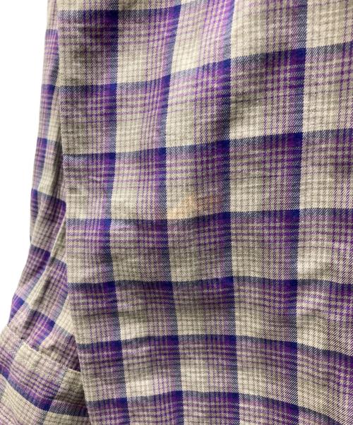 Patagonia（パタゴニア）Patagonia (パタゴニア) コットン チェック シャツ パープル サイズ:Mの古着・服飾アイテム