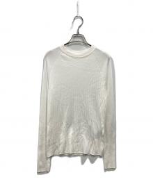 THE RERACS（ザ リラクス）の古着「RAGLAN CREW NECK PULLOVER KNIT」｜ホワイト