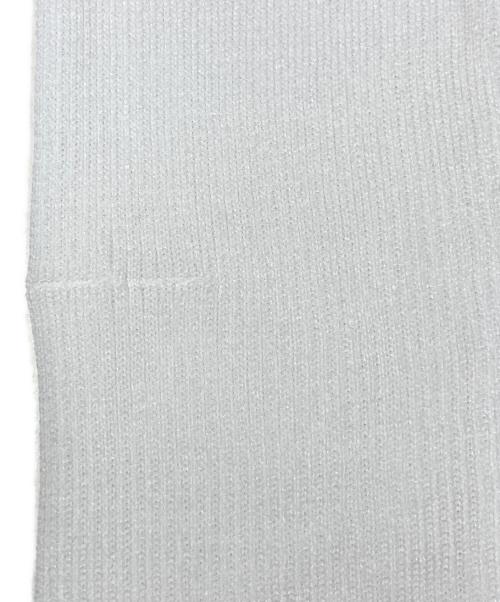 THE RERACS（ザ リラクス）THE RERACS (ザ リラクス) RAGLAN CREW NECK PULLOVER KNIT ホワイト サイズ:38の古着・服飾アイテム