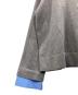 中古・古着 UNITED ARROWS (ユナイテッドアローズ) 4WAY シャツコンビ ポロニット グレー サイズ:Free：9000円