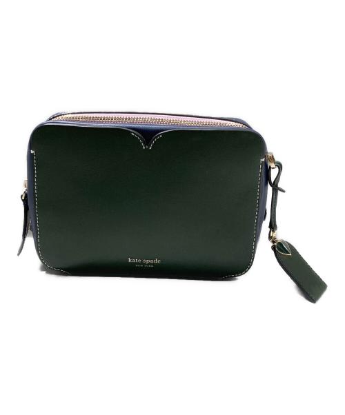 Kate Spade（ケイトスペード）Kate Spade (ケイトスペード) キャンディッドミディアムカメラバッグ グリーンの古着・服飾アイテム