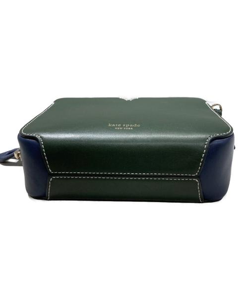 Kate Spade（ケイトスペード）Kate Spade (ケイトスペード) キャンディッドミディアムカメラバッグ グリーンの古着・服飾アイテム
