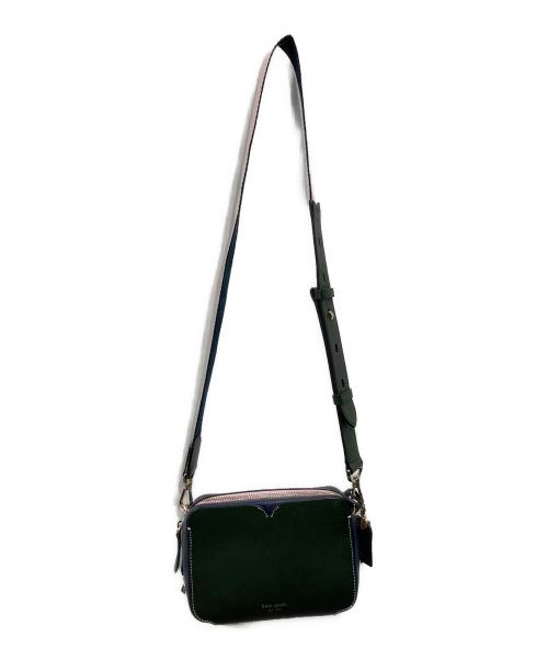 Kate Spade（ケイトスペード）Kate Spade (ケイトスペード) キャンディッドミディアムカメラバッグ グリーンの古着・服飾アイテム