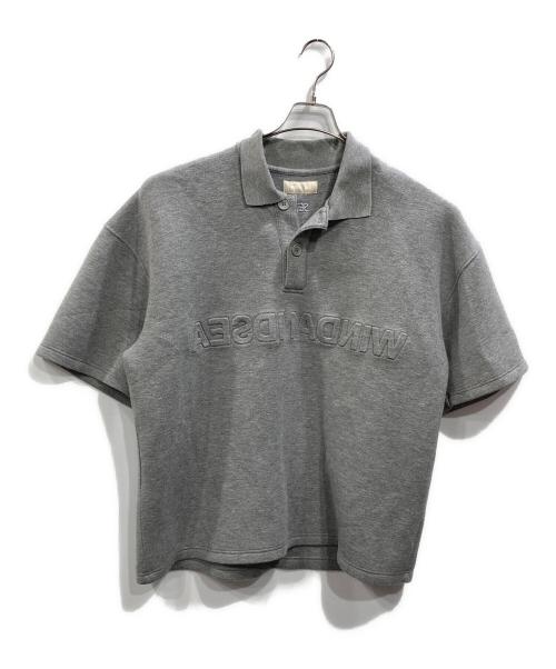 WIND AND SEA（ウィンダンシー）WIND AND SEA (ウィンダンシー) ポロシャツ グレー サイズ:SIZE Mの古着・服飾アイテム