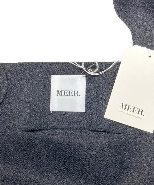 meer.（メーア）meer. (メーア) ノースリーブブラウス ブラック サイズ:表記なしの古着・服飾アイテム