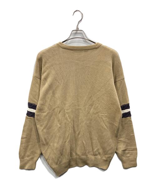 GIORGIO ARMANI（ジョルジョアルマーニ）GIORGIO ARMANI (ジョルジョアルマーニ) コットンレーヨンカーディガン ベージュ サイズ:Sの古着・服飾アイテム