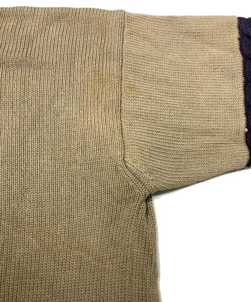 GIORGIO ARMANI（ジョルジョアルマーニ）GIORGIO ARMANI (ジョルジョアルマーニ) コットンレーヨンカーディガン ベージュ サイズ:Sの古着・服飾アイテム