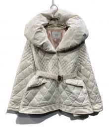 HER LIP TO（ハーリップトゥ）の古着「Madison Quilted Short Coat」｜アイボリー