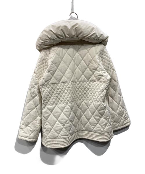 HER LIP TO（ハーリップトゥ）HER LIP TO (ハーリップトゥ) Madison Quilted Short Coat アイボリー サイズ:Sの古着・服飾アイテム