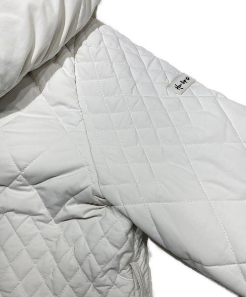 HER LIP TO（ハーリップトゥ）HER LIP TO (ハーリップトゥ) Madison Quilted Short Coat アイボリー サイズ:Sの古着・服飾アイテム