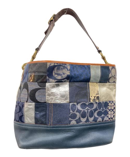 COACH（コーチ）COACH (コーチ) ショルダーバッグ インディゴの古着・服飾アイテム