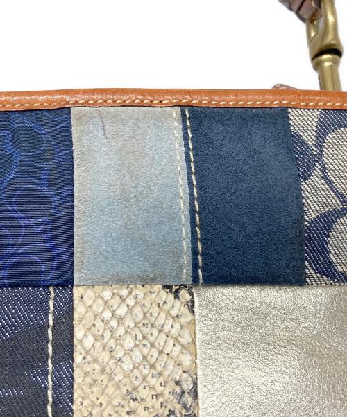 COACH（コーチ）COACH (コーチ) ショルダーバッグ インディゴの古着・服飾アイテム