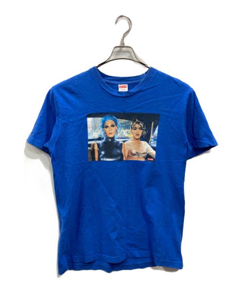 SUPREME（シュプリーム）SUPREME (シュプリーム) Misty and Jimmy Paulette Tee（ミスティーアンドジミーポーレットティー） ブルー サイズ:SIZE Mの古着・服飾アイテム