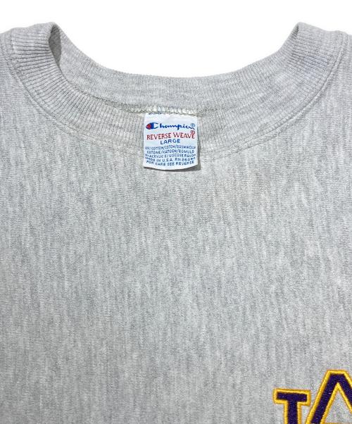 Champion REVERSE WEAVE（チャンピオン リバース ウィーブ）Champion REVERSE WEAVE (チャンピオン リバース ウィーブ) 90sリバースウィーブスウェット グレー サイズ:LARGEの古着・服飾アイテム