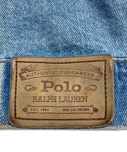 RALPH LAUREN（ラルフローレン）RALPH LAUREN (ラルフローレン) デニムジャケット スカイブルー サイズ:Sの古着・服飾アイテム