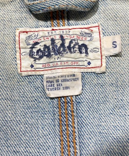 RALPH LAUREN（ラルフローレン）RALPH LAUREN (ラルフローレン) デニムジャケット スカイブルー サイズ:Sの古着・服飾アイテム