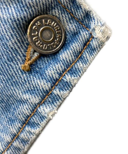 RALPH LAUREN（ラルフローレン）RALPH LAUREN (ラルフローレン) デニムジャケット スカイブルー サイズ:Sの古着・服飾アイテム