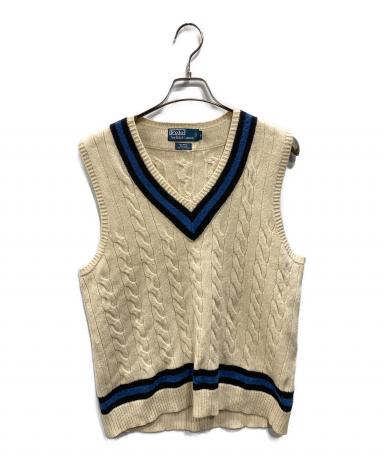 【未使用品】Polo by Ralph Lauren チルデンニットベスト 中古・古着通販】POLO RALPH LAUREN (ポロ・ラルフローレン) チルデン