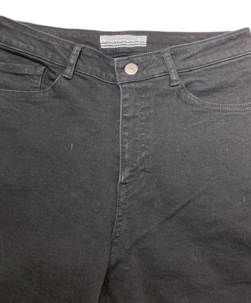 BORDERS at BALCONY（ボーダーズアットバルコニー）BORDERS at BALCONY (ボーダーズアットバルコニー) BASIC SKINNY DENIM PANTS ブラック サイズ:38の古着・服飾アイテム