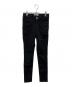 BORDERS at BALCONY（ボーダーズアットバルコニー）の古着「BASIC SKINNY DENIM PANTS」｜ブラック