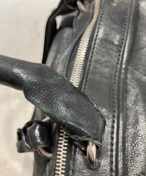 CHANEL（シャネル）CHANEL (シャネル) ワイルドステッチミニボストンバッグ ブラックの古着・服飾アイテム