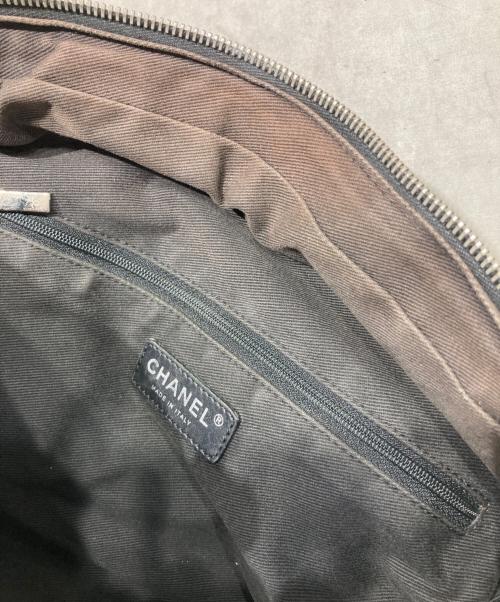 CHANEL（シャネル）CHANEL (シャネル) ワイルドステッチミニボストンバッグ ブラックの古着・服飾アイテム