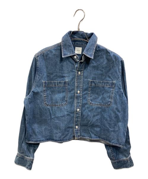 Spick and Span（スピック＆スパン）Spick and Span (スピック＆スパン) ショートデニムシャツ インディゴ サイズ:SIZE Freeの古着・服飾アイテム