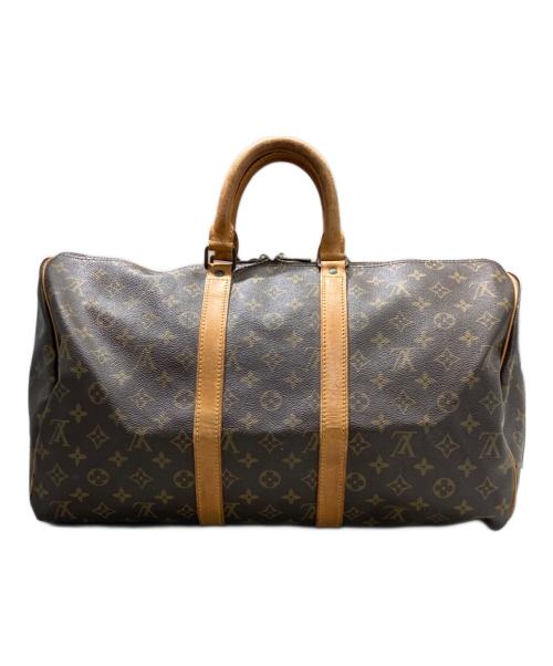LOUIS VUITTON（ルイ ヴィトン）LOUIS VUITTON (ルイ ヴィトン) トラベルバッグ ブラウンの古着・服飾アイテム