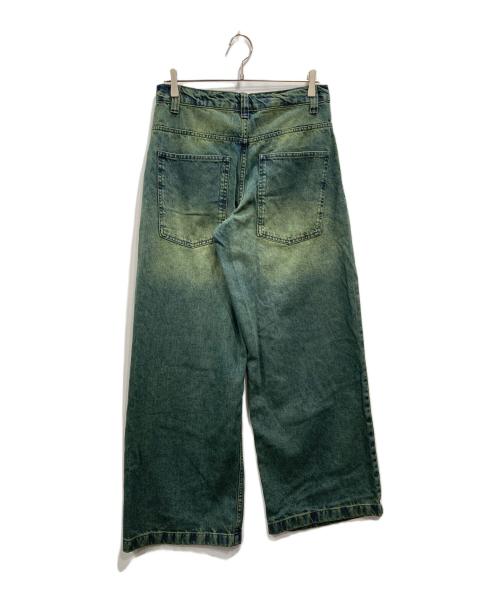 Jaded London（ジェイデッドロンドン）Jaded London (ジェイデッドロンドン) バギーデニムパンツ グリーン サイズ:M 未使用品の古着・服飾アイテム