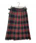 O'NEIL OF DUBLIN (オニールオブダブリン) チェック柄ラップスカート ブラック サイズ:SIZE 8：6000円