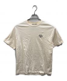 A.P.C.×TOUITOU（アーペーセー）の古着「プリントTシャツ」｜アイボリー